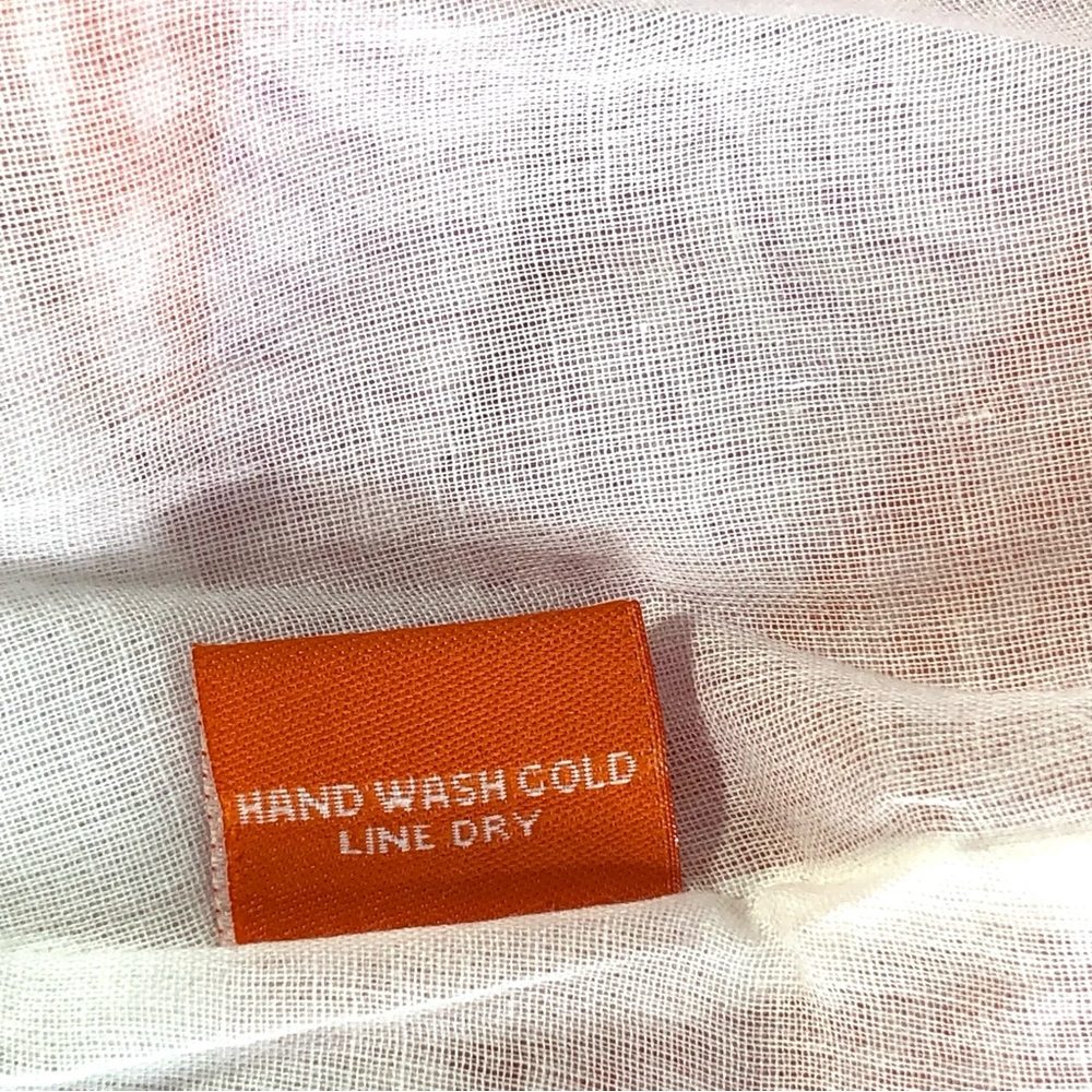 Oliphant Pink and Orange Striped Maxi Dress - Picture 8 of 8